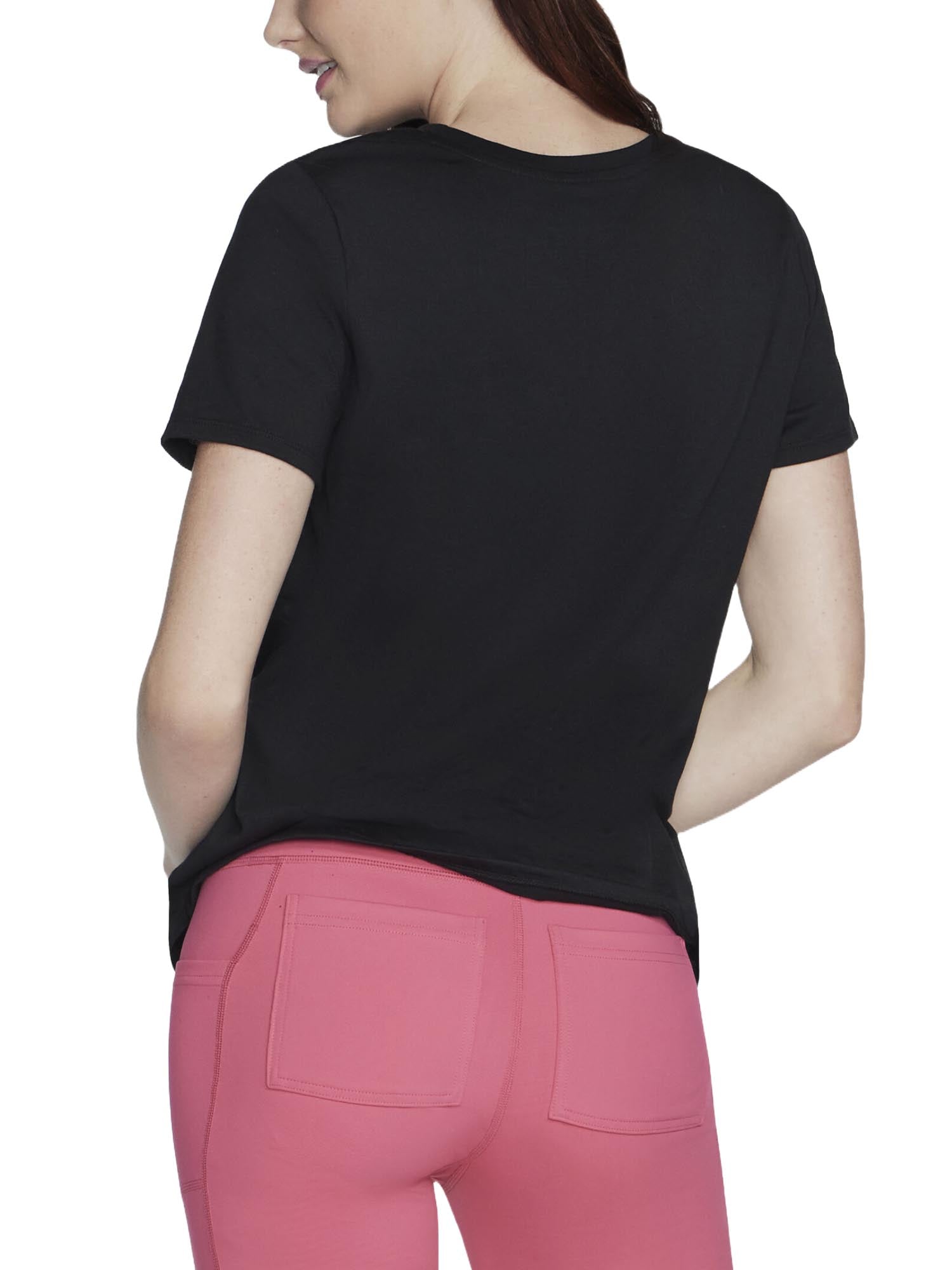 T-shirt Nero Skechers