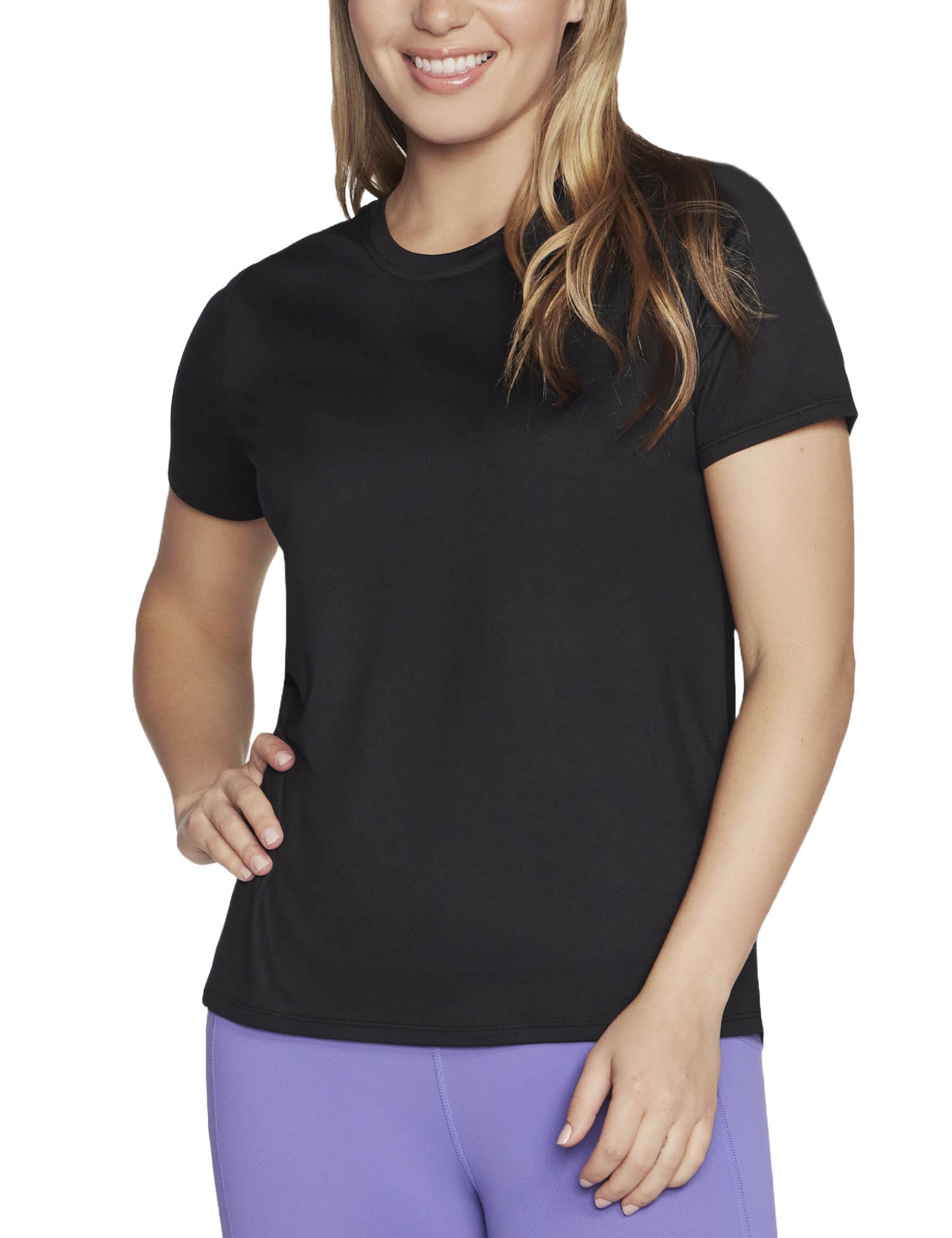 T-shirt Nero Skechers