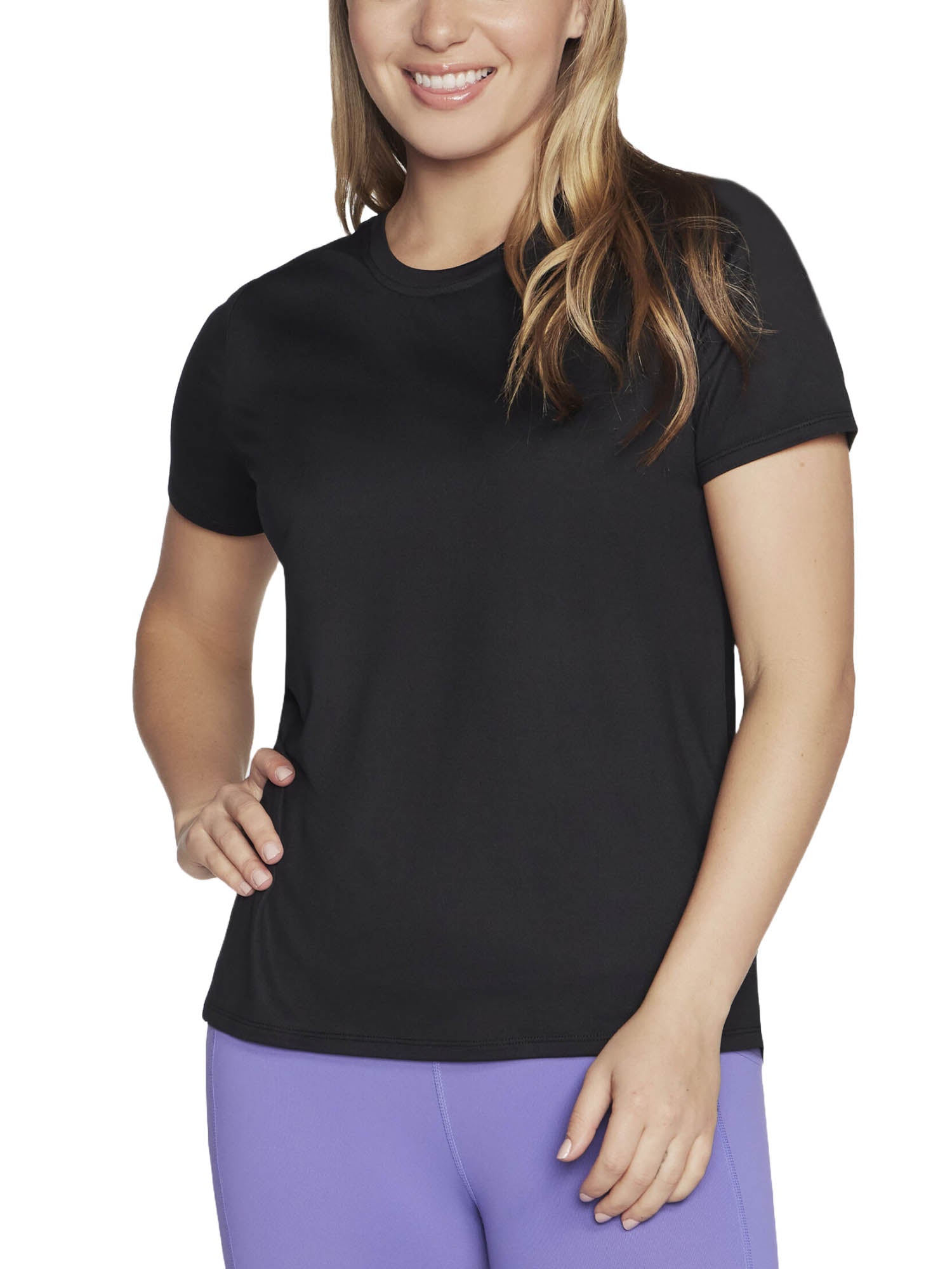 T-shirt Nero Skechers