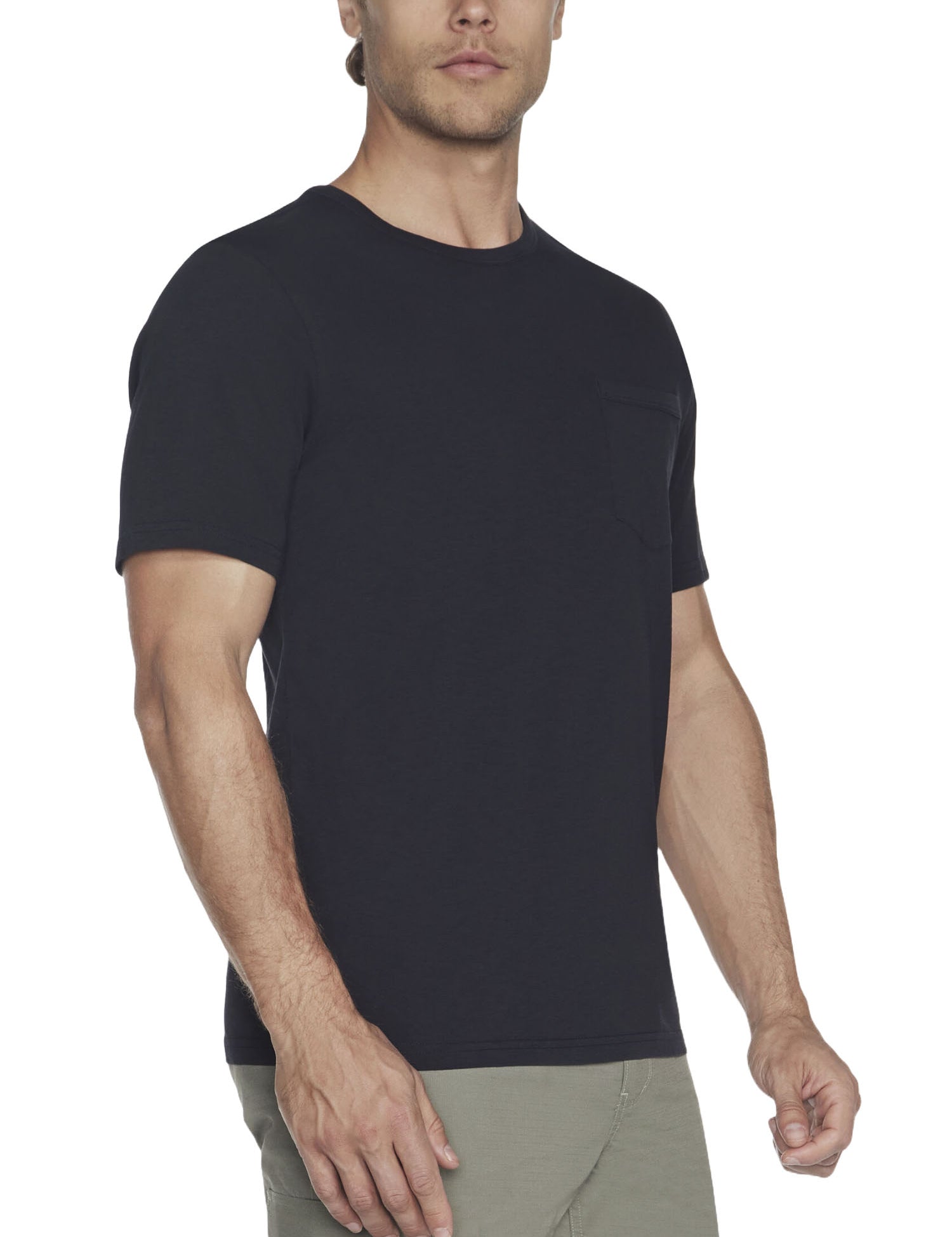 T-shirt Nero Skechers