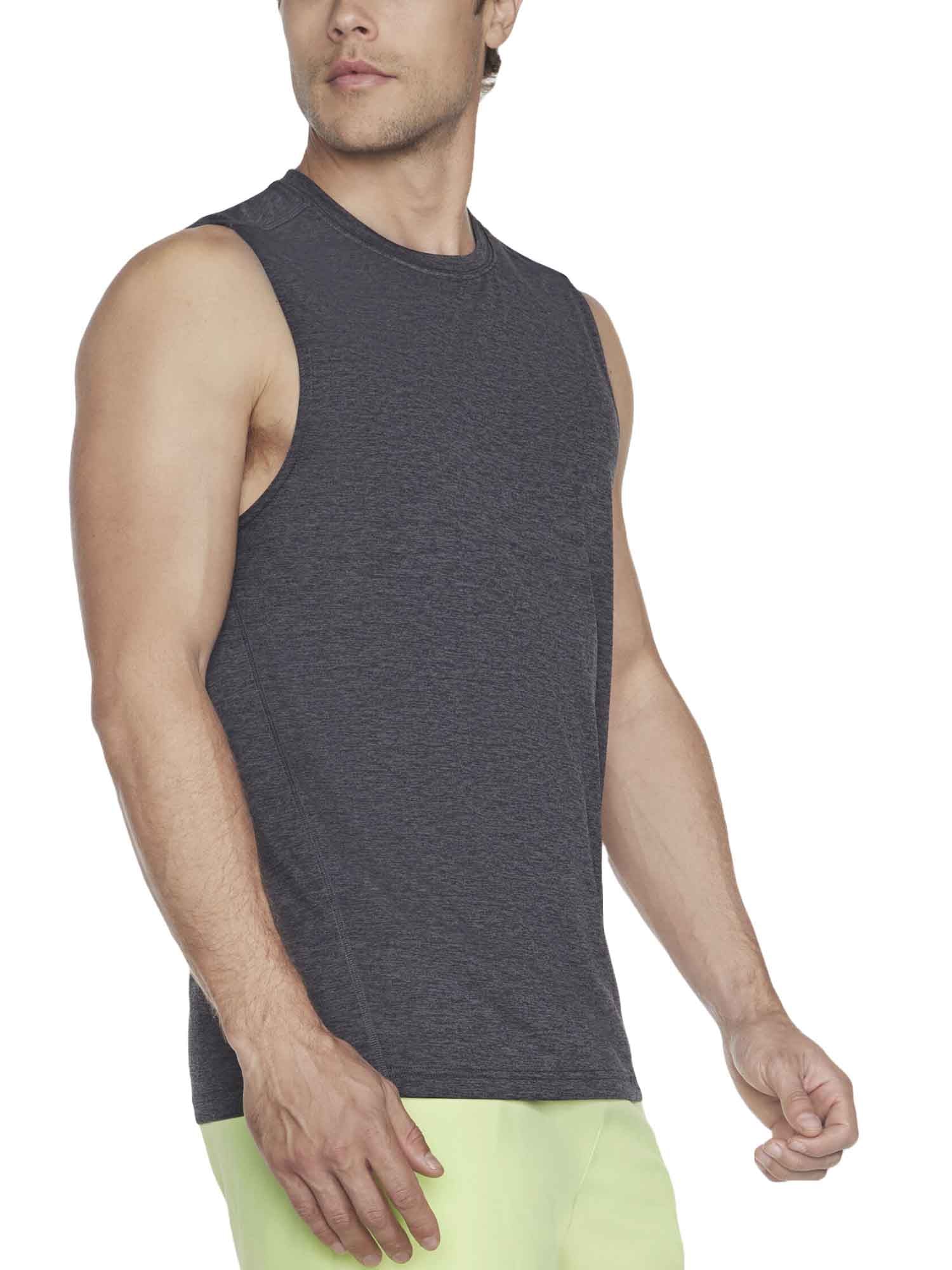 Canotte Antracite Skechers