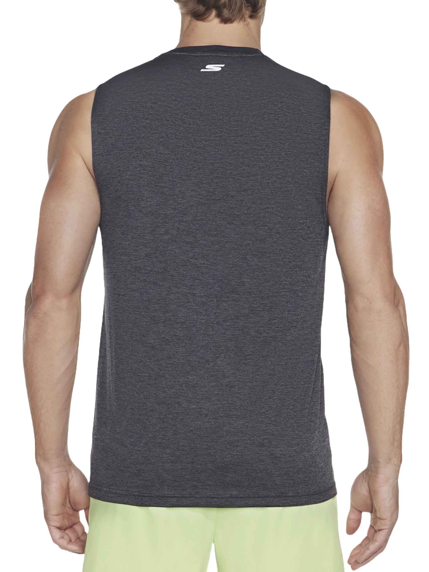 Canotte Antracite Skechers