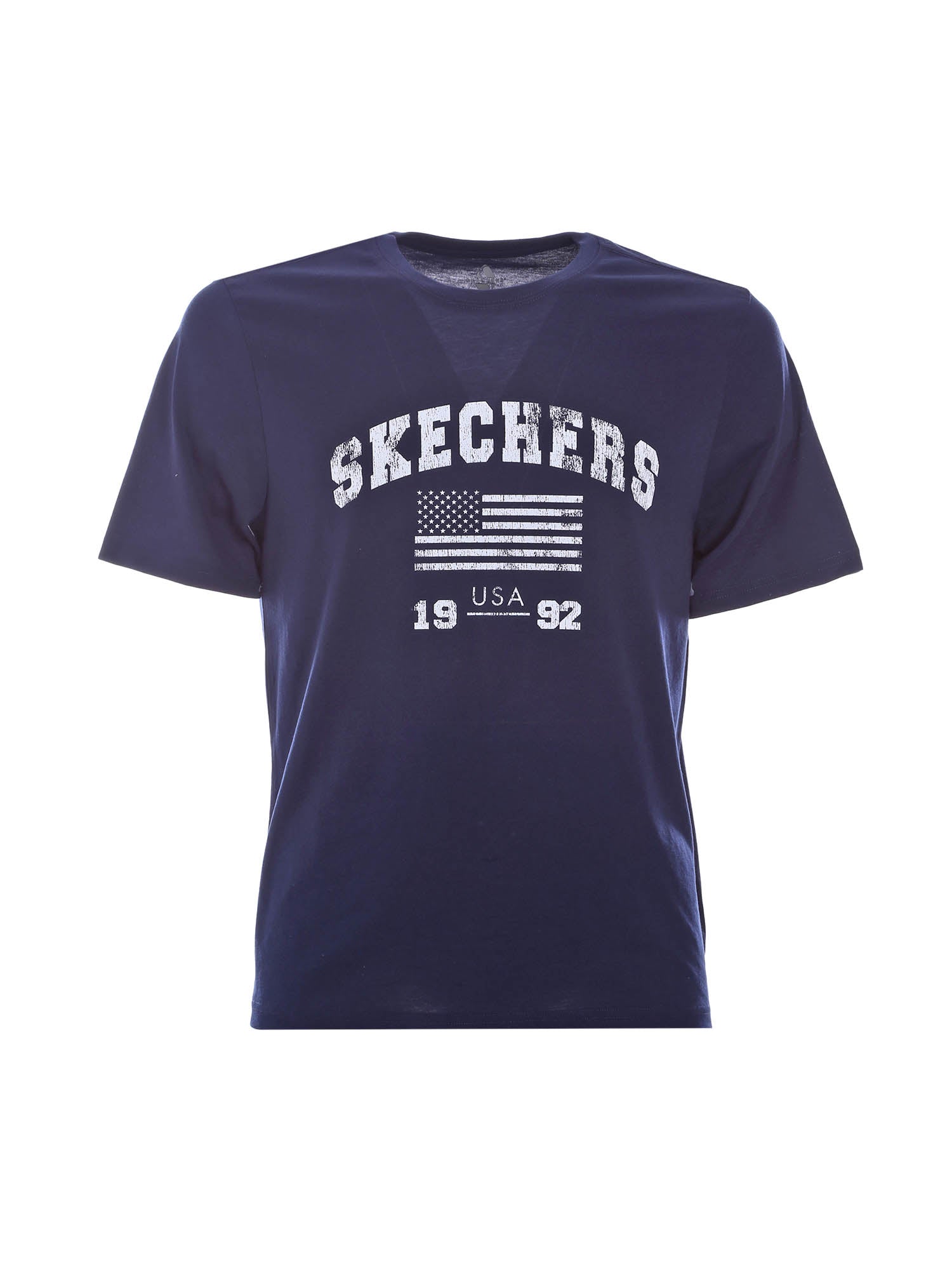 T-shirt Blu Skechers