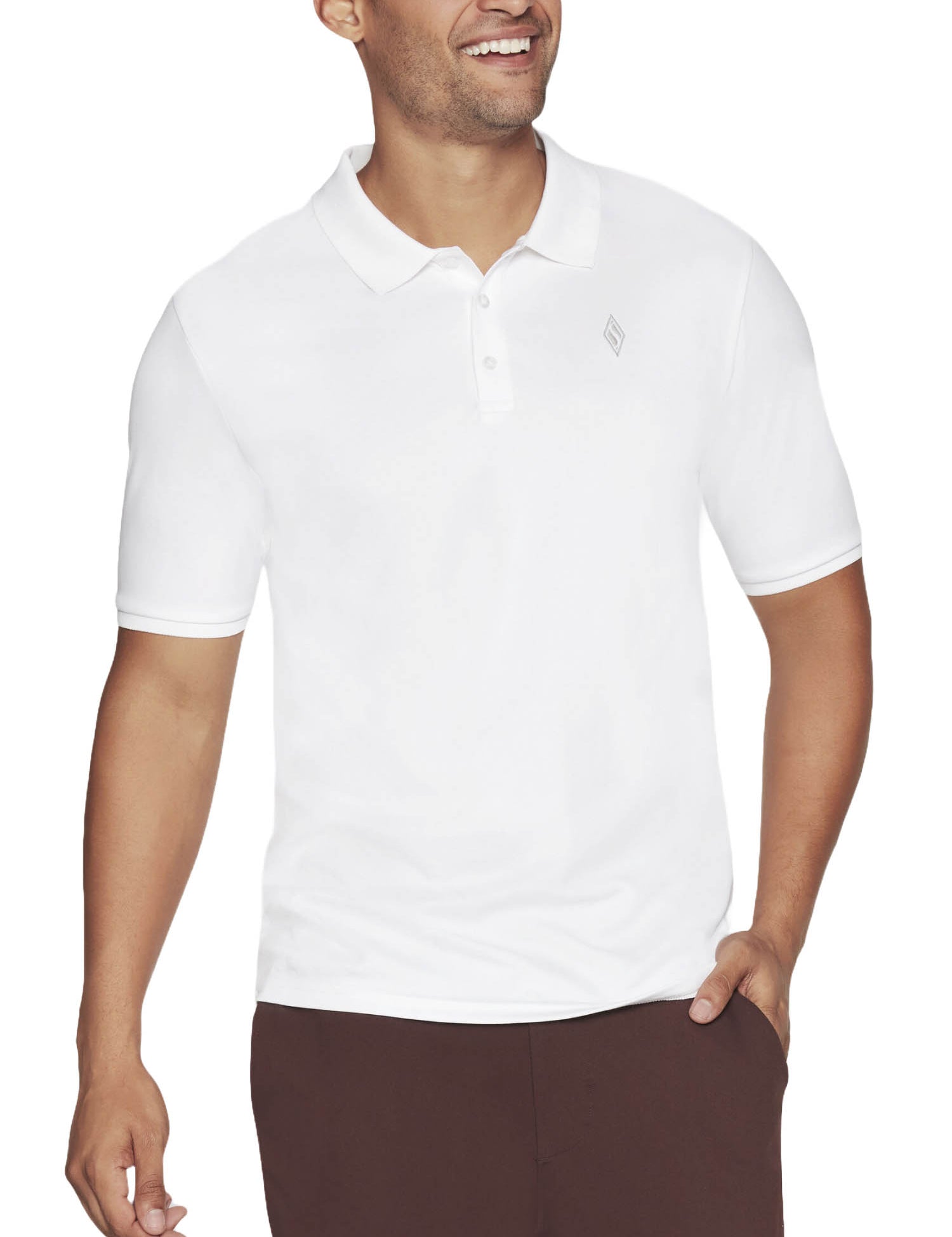 Polo Bianco Skechers