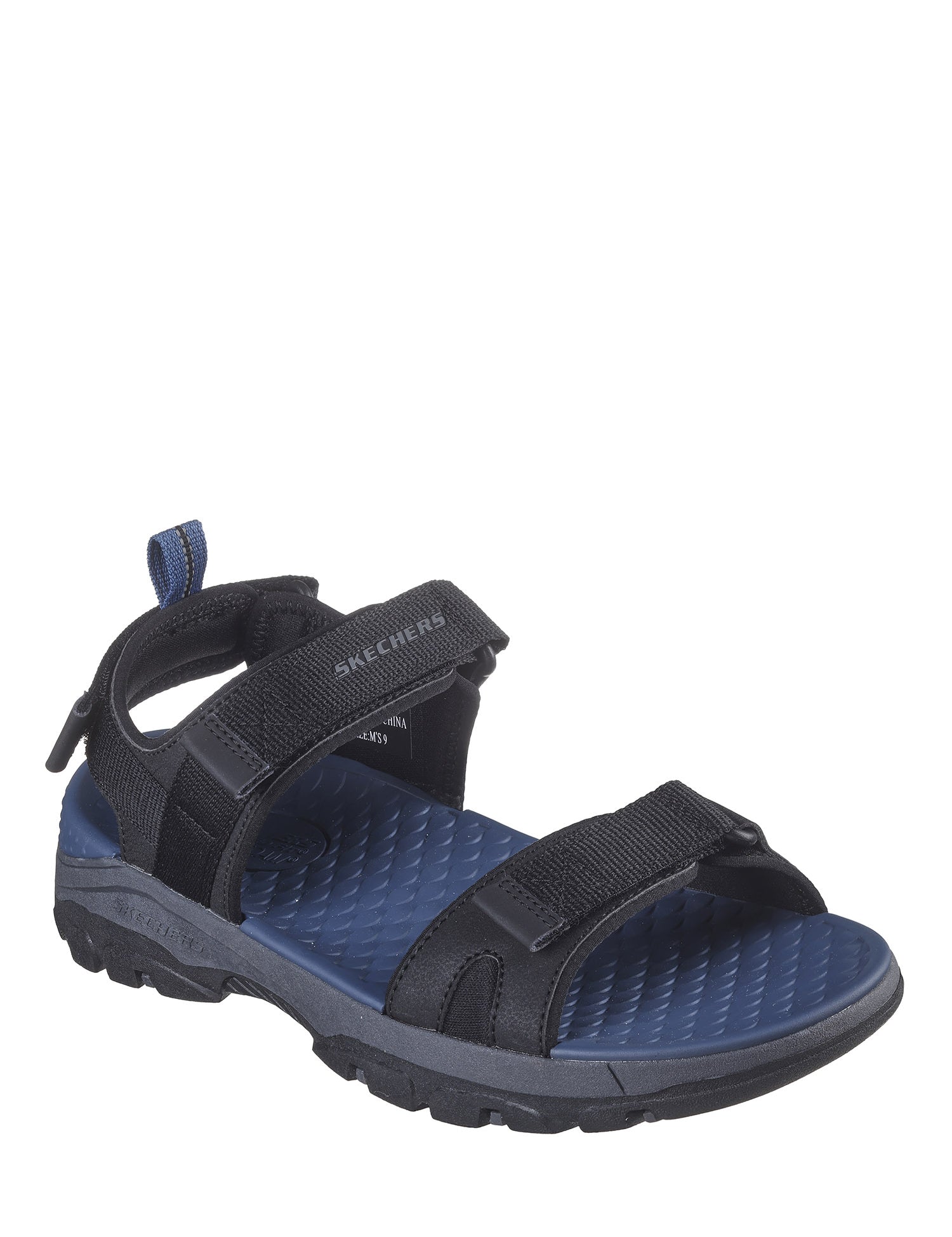 Sandali con strappi Nero Skechers