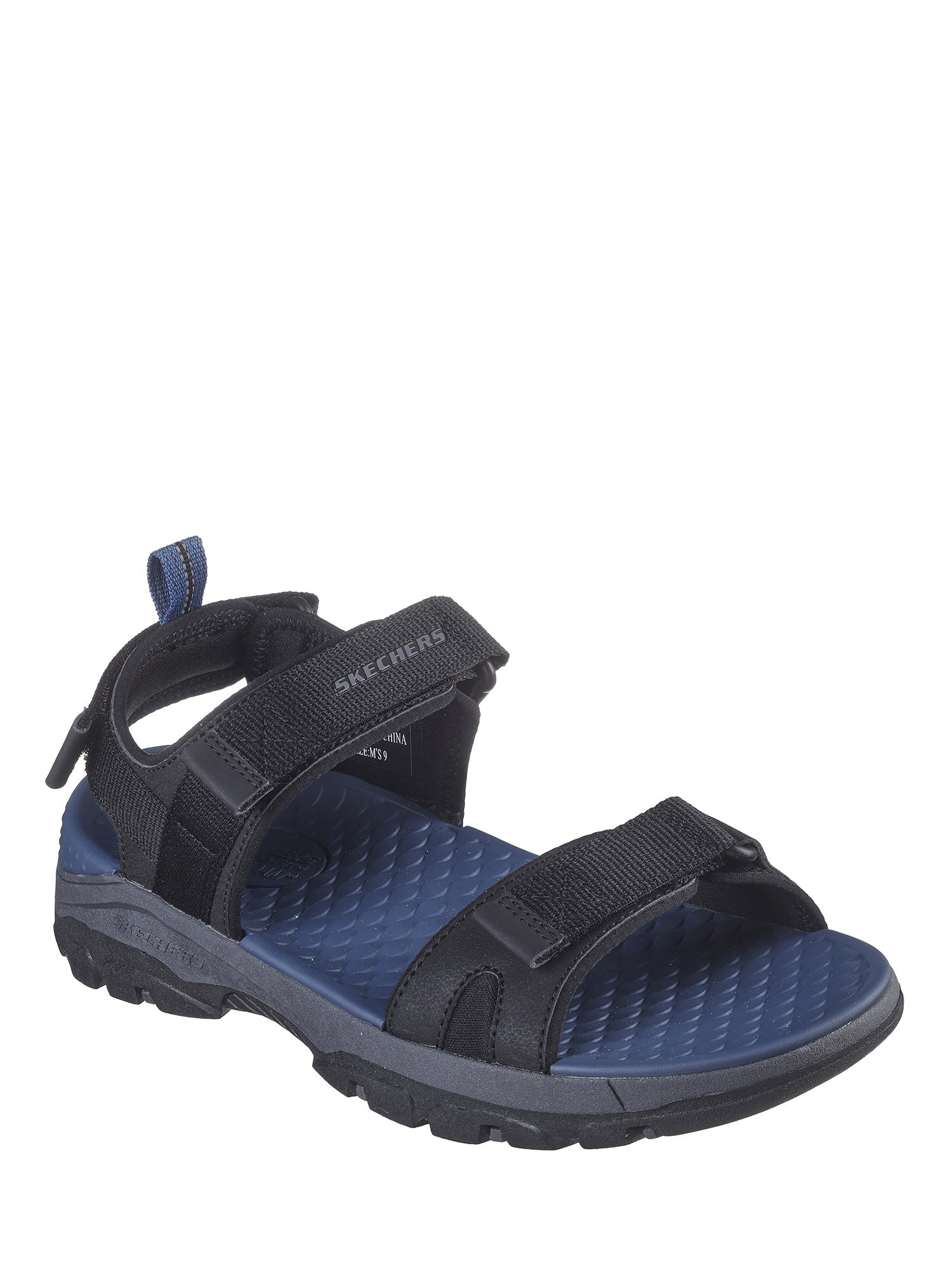 Sandali con strappi Nero Skechers