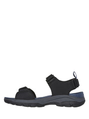 Sandali con strappi Nero Skechers