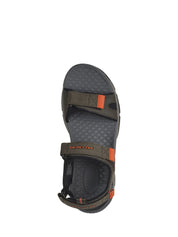 Sandali con strappi Verde Skechers