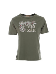 T-shirt Verde Yes-zee