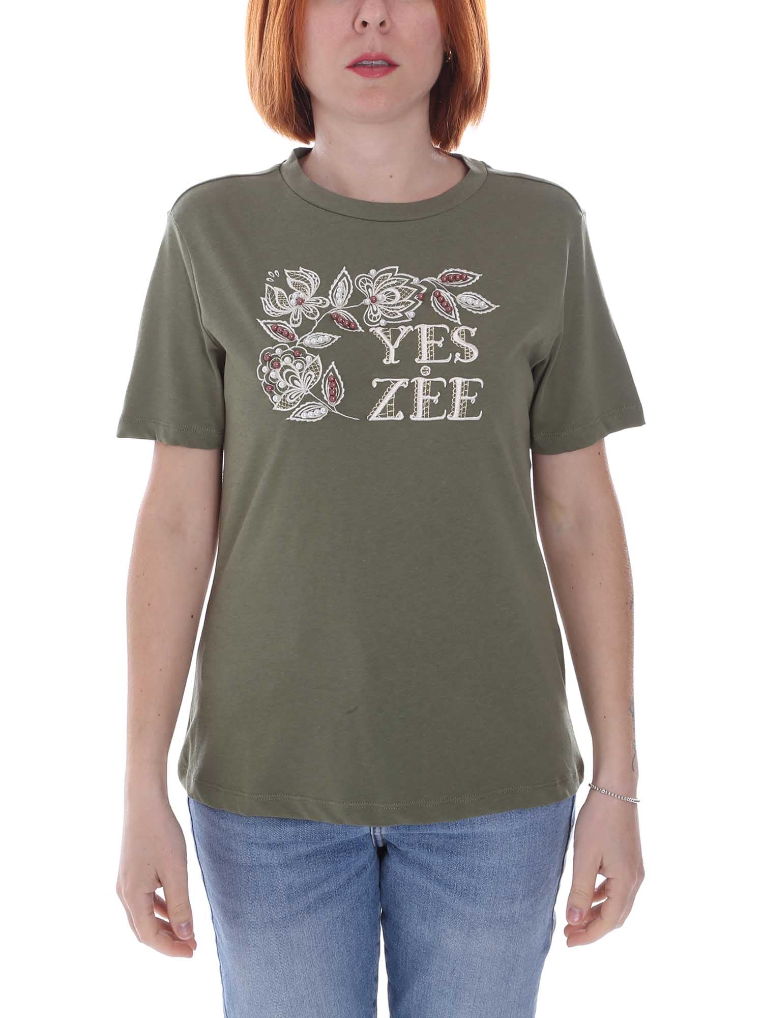 T-shirt Verde Yes-zee