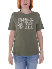 T-shirt Verde Yes-zee