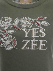 T-shirt Verde Yes-zee