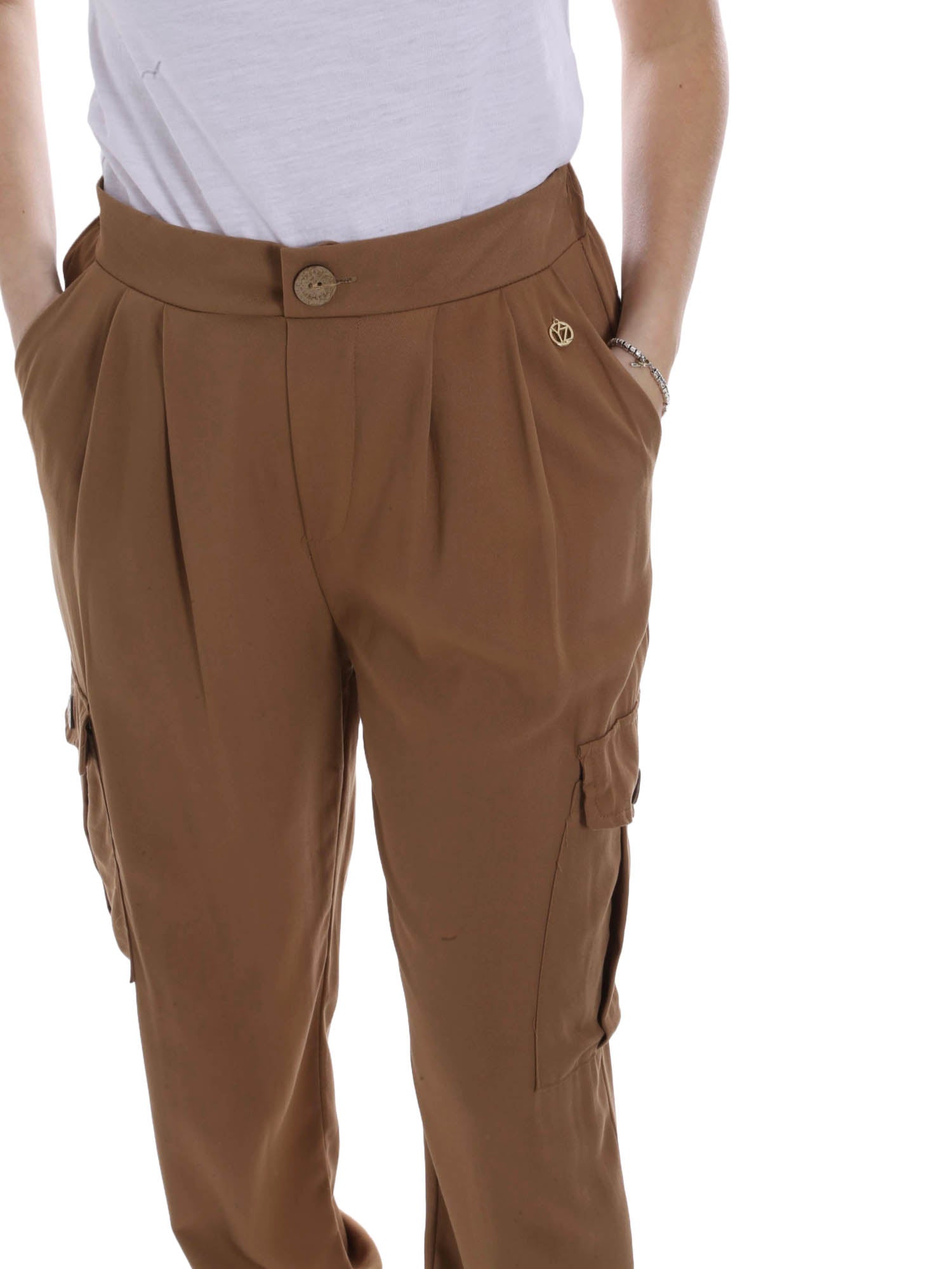 Pantaloni Marrone Yes-zee