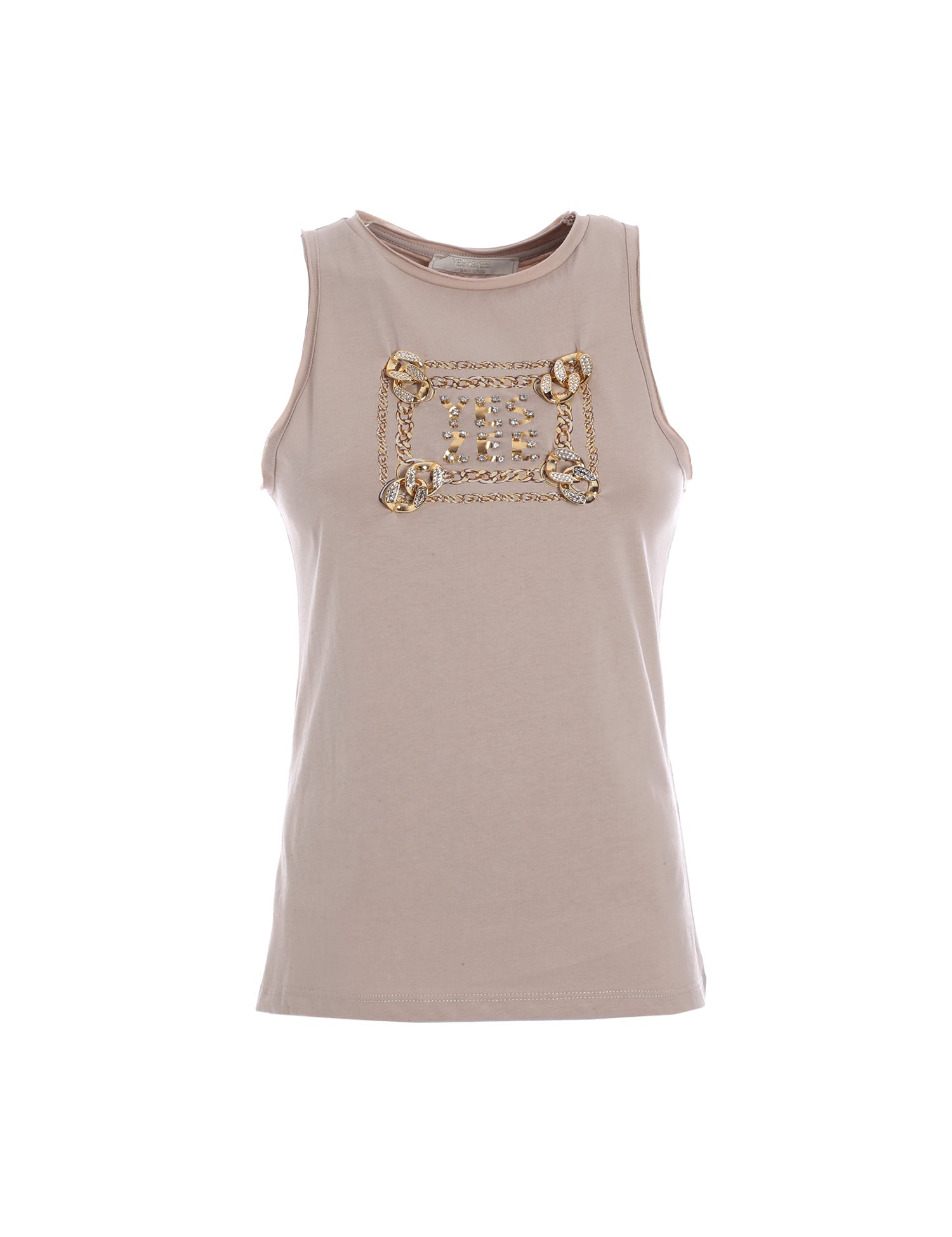 Canotte Beige Yes-zee