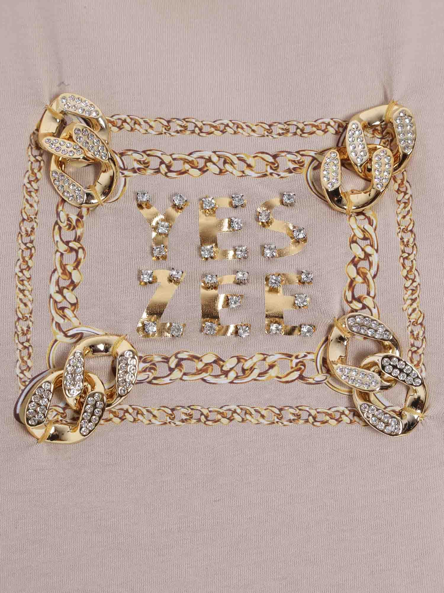 Canotte Beige Yes-zee