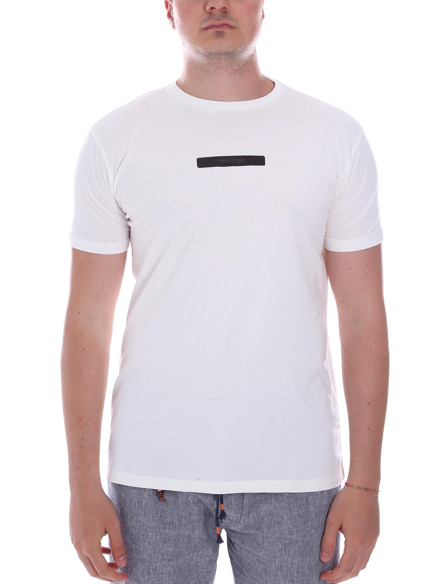 T-shirt Bianco Yes-zee