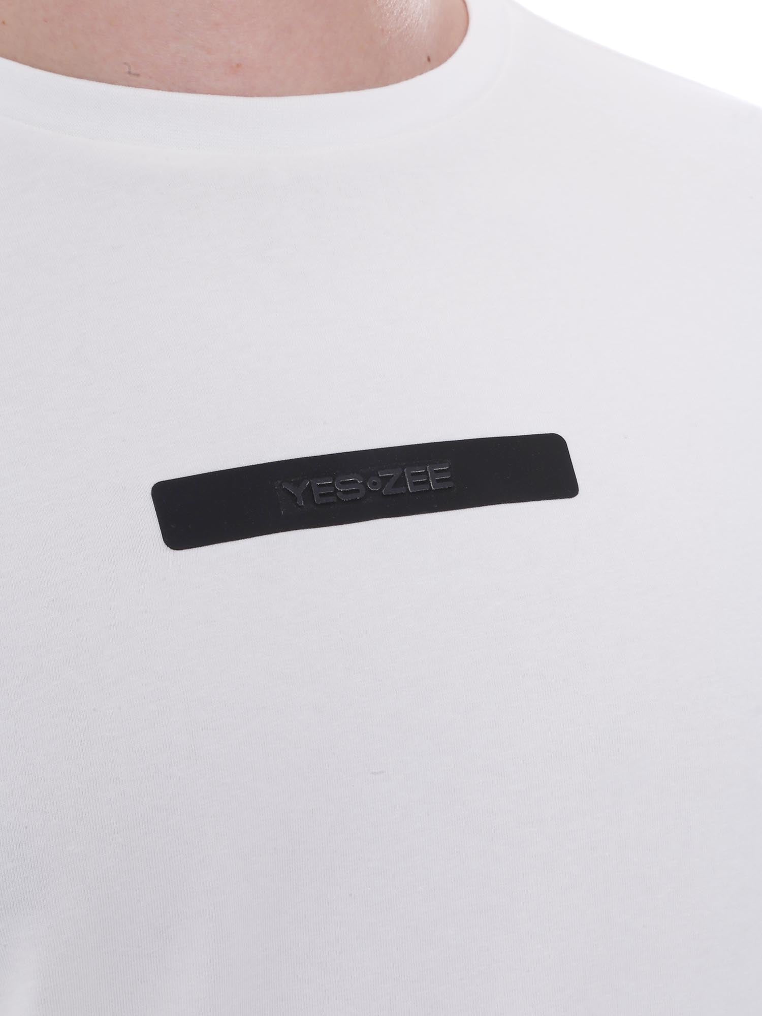 T-shirt Bianco Yes-zee