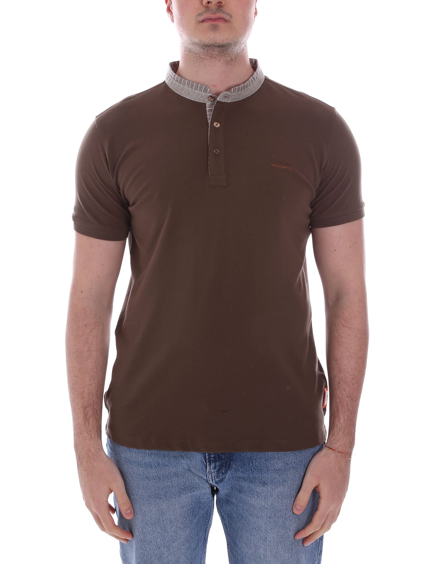 T-shirt Marrone Yes-zee