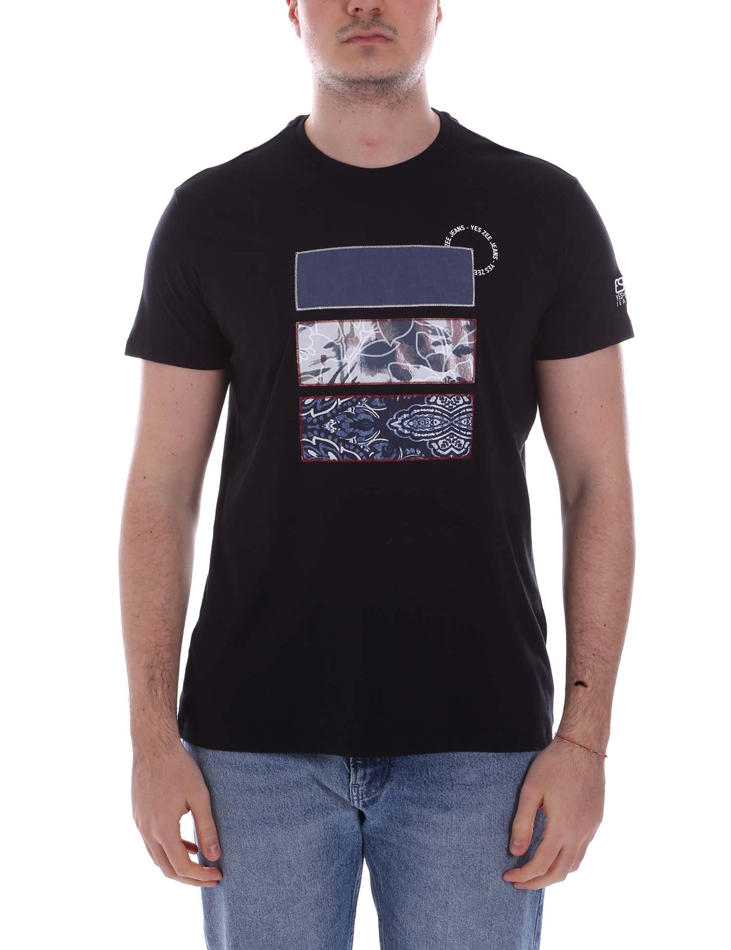 T-shirt Nero Yes-zee