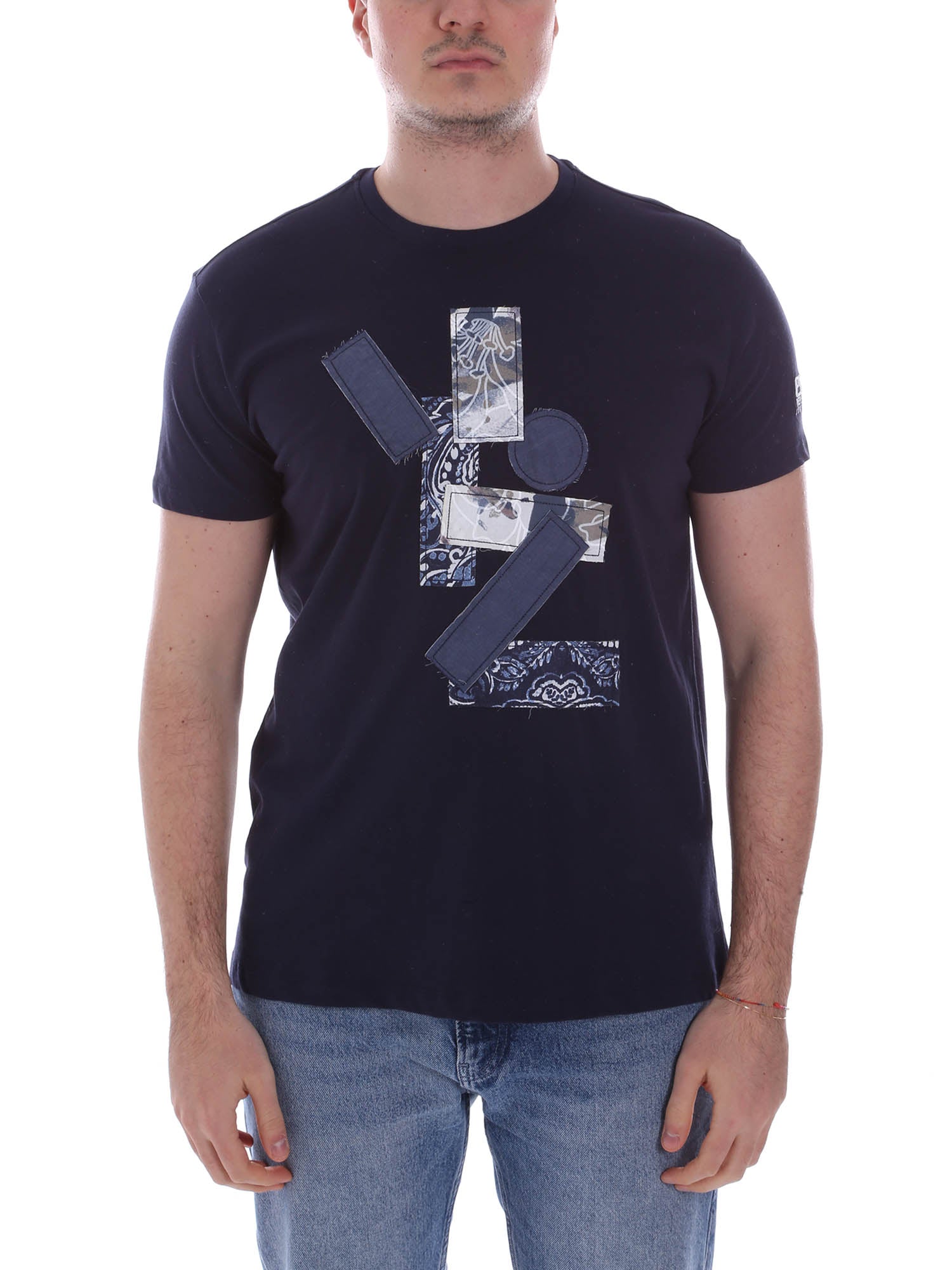T-shirt Blu Yes-zee