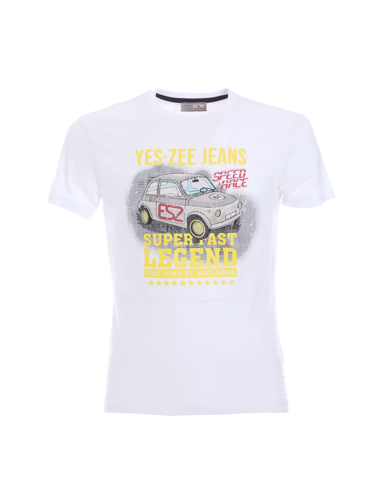 T-shirt Bianco Yes-zee