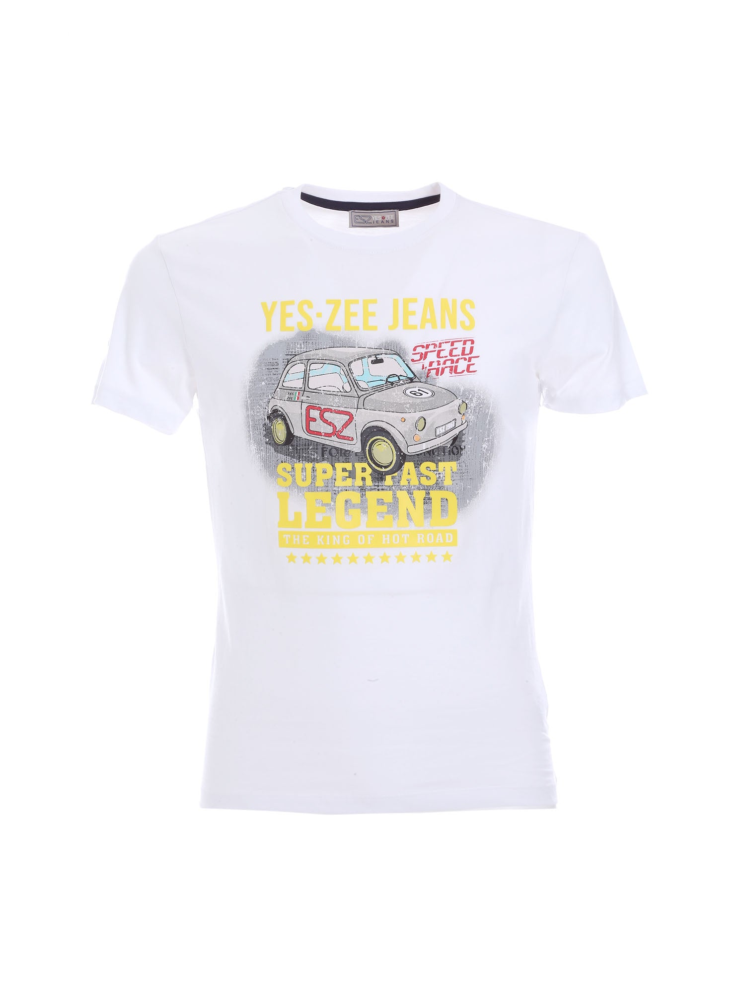 T-shirt Bianco Yes-zee