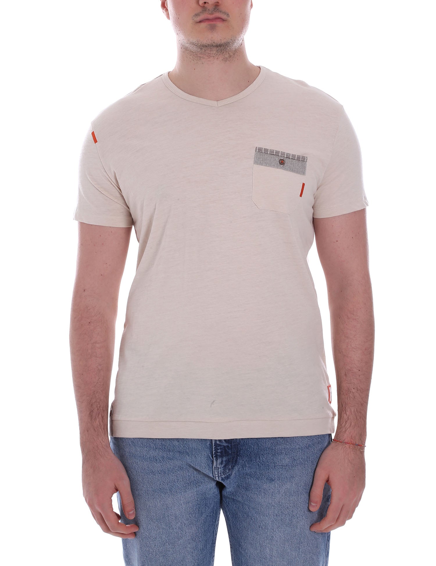 T-shirt Beige Yes-zee