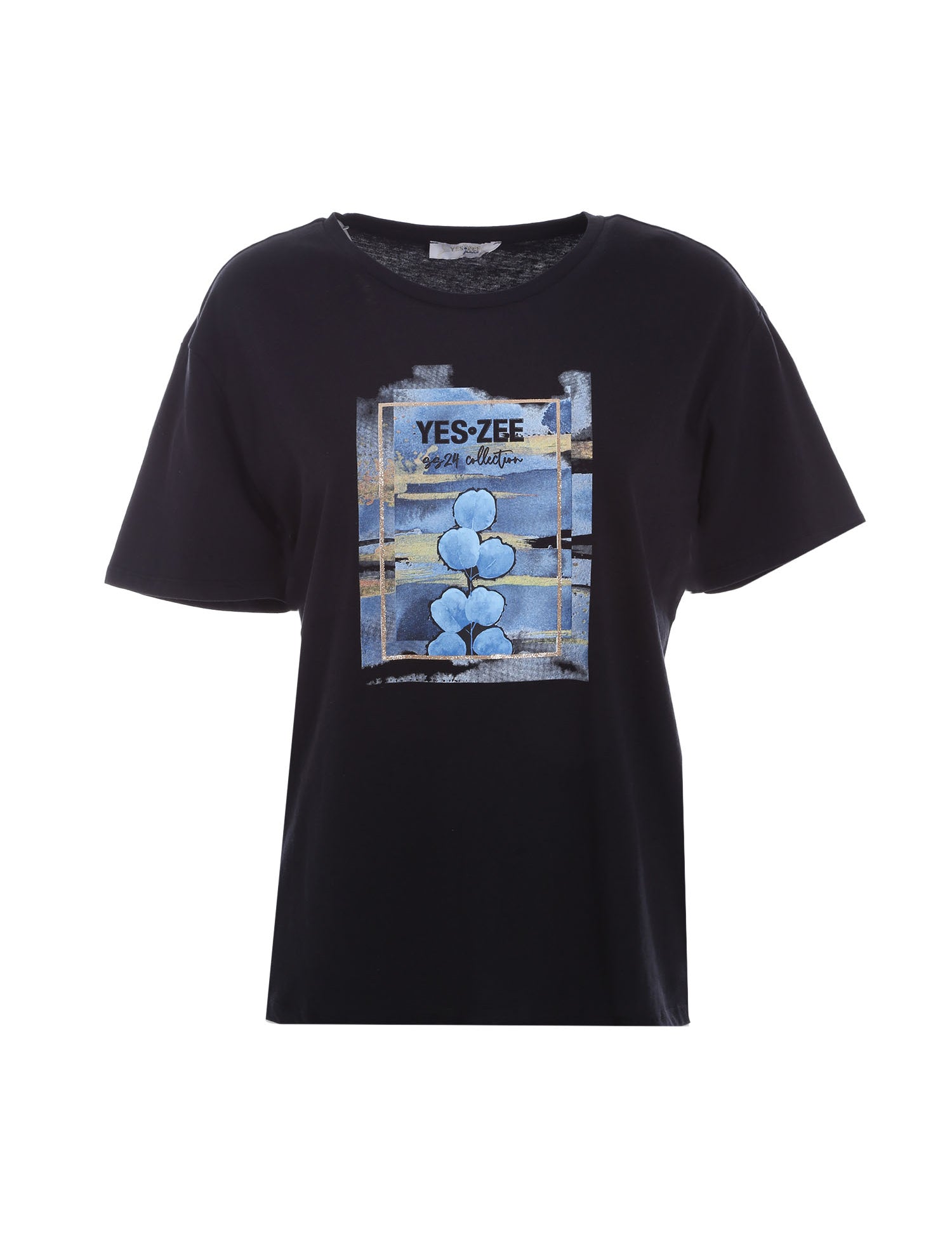 T-shirt Nero Yes-zee