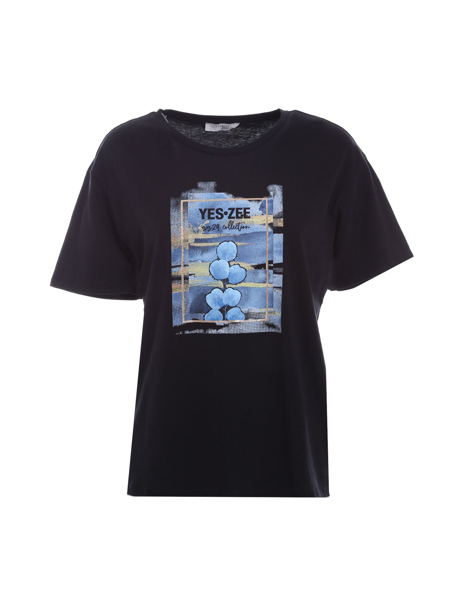 T-shirt Nero Yes-zee