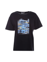T-shirt Nero Yes-zee