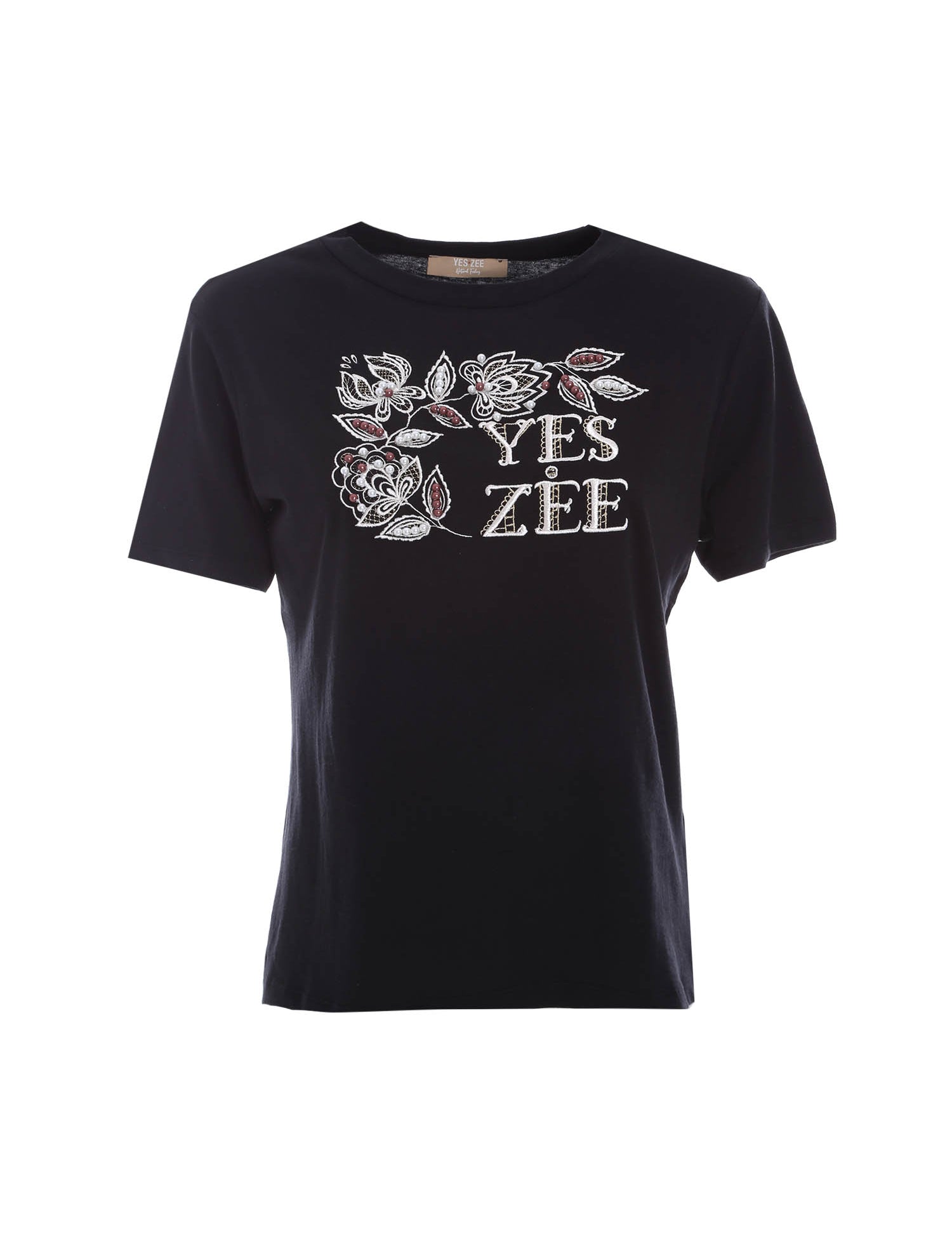 T-shirt Nero Yes-zee