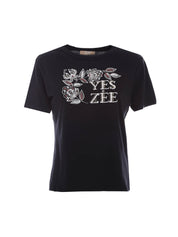 T-shirt Nero Yes-zee