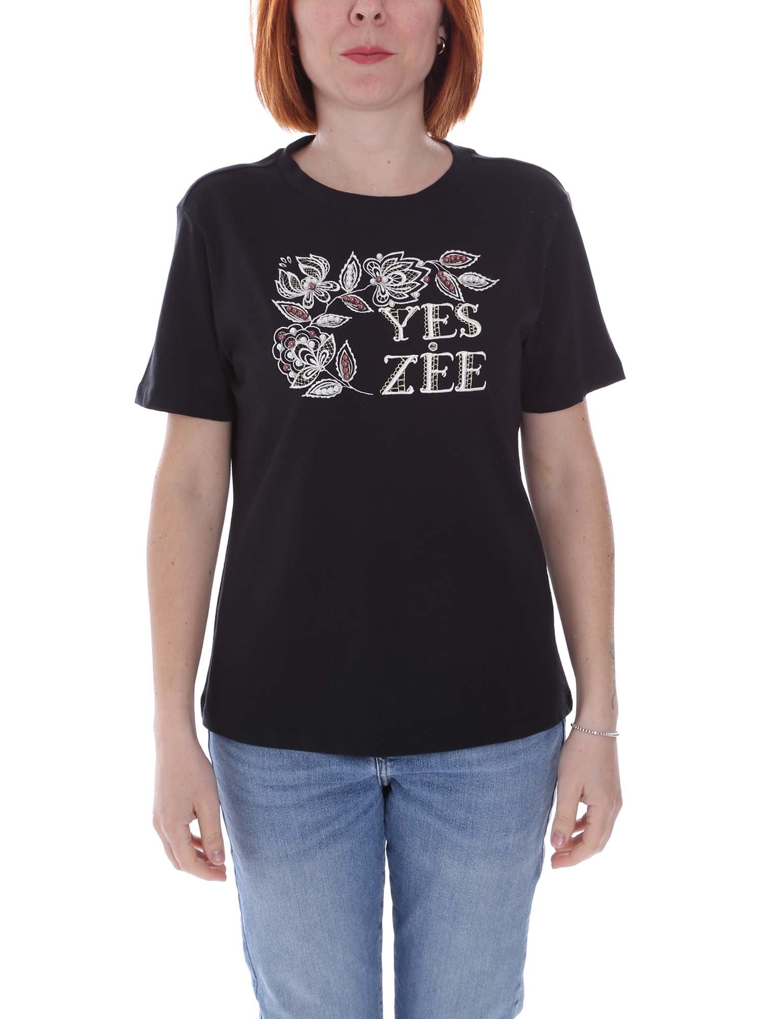 T-shirt Nero Yes-zee