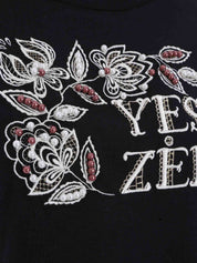 T-shirt Nero Yes-zee
