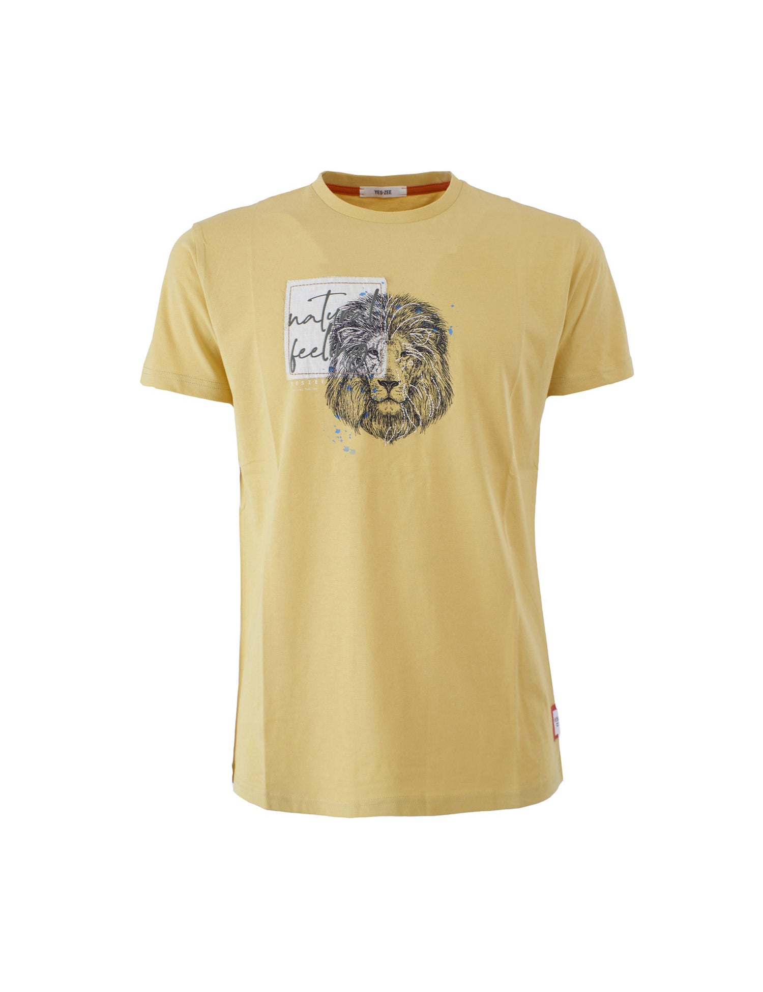 T-shirt Giallo Yes-zee
