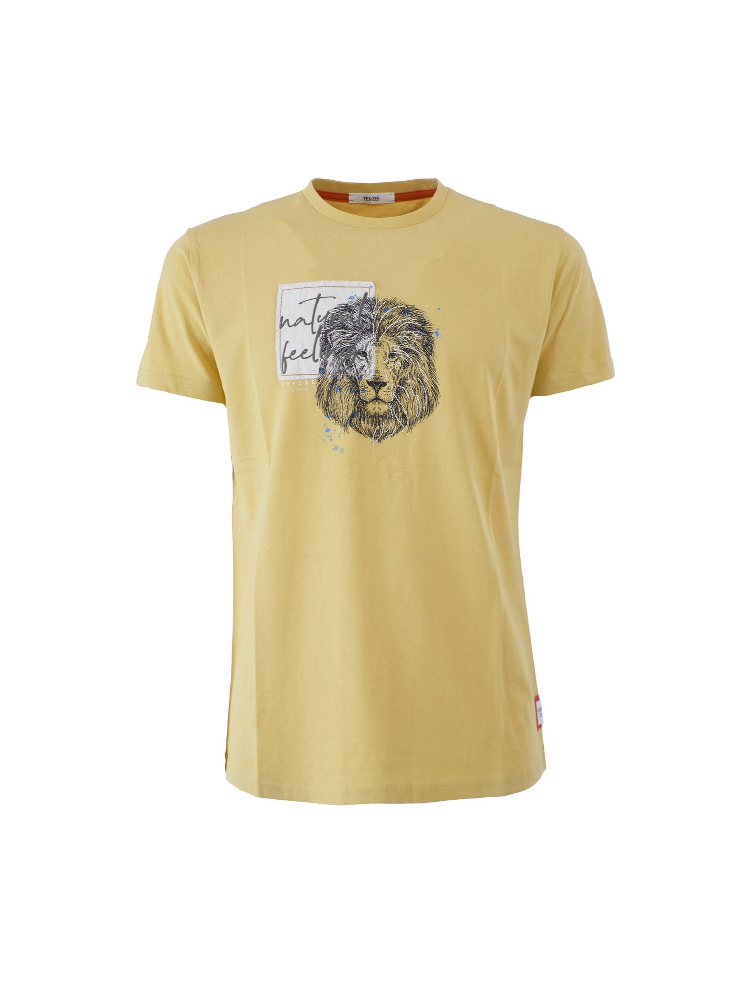 T-shirt Giallo Yes-zee