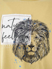 T-shirt Giallo Yes-zee