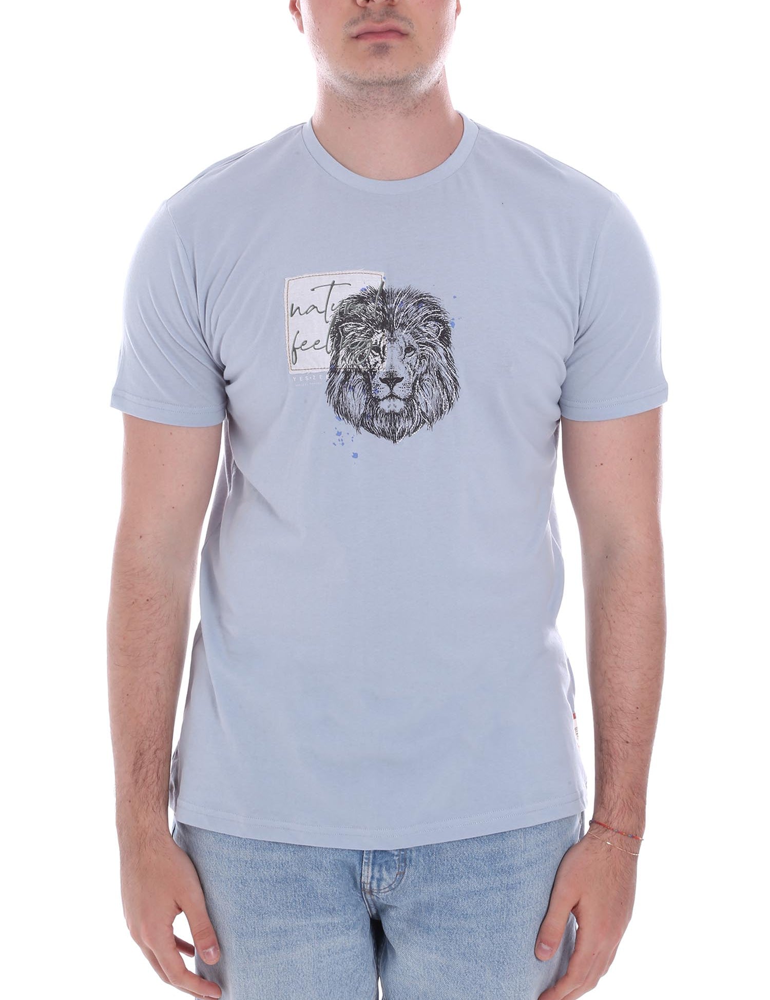 T-shirt Celeste Yes-zee