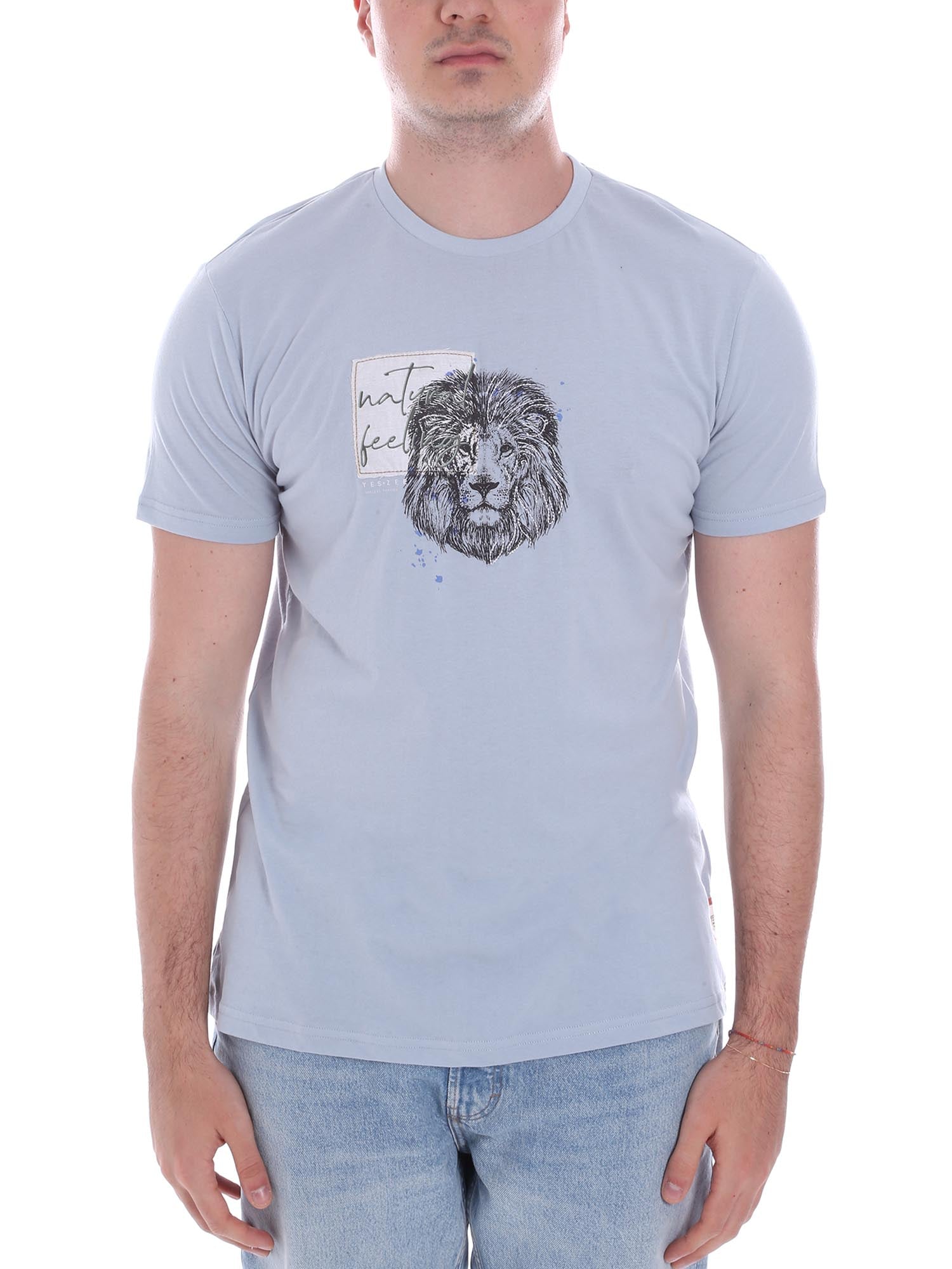 T-shirt Celeste Yes-zee