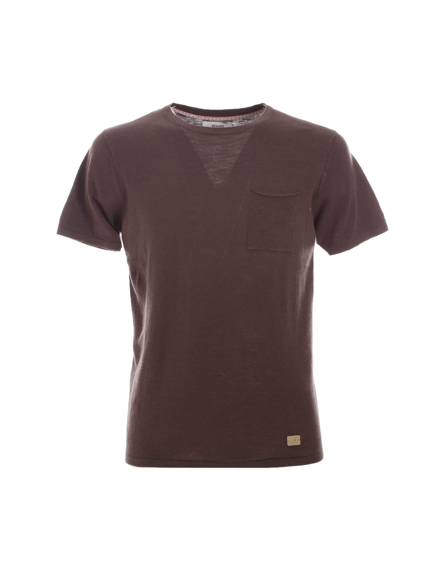 T-shirt Marrone Yes-zee