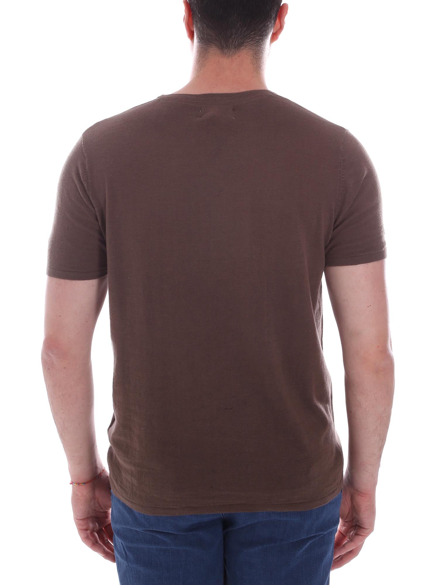 T-shirt Marrone Yes-zee