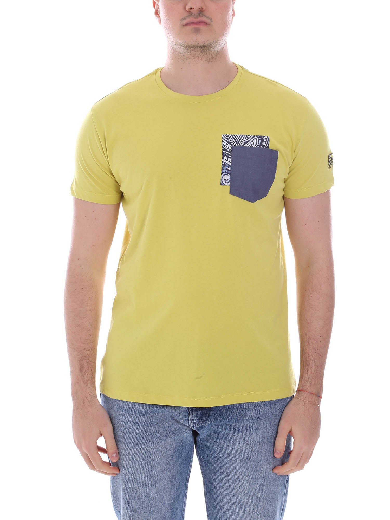 T-shirt Giallo Yes-zee