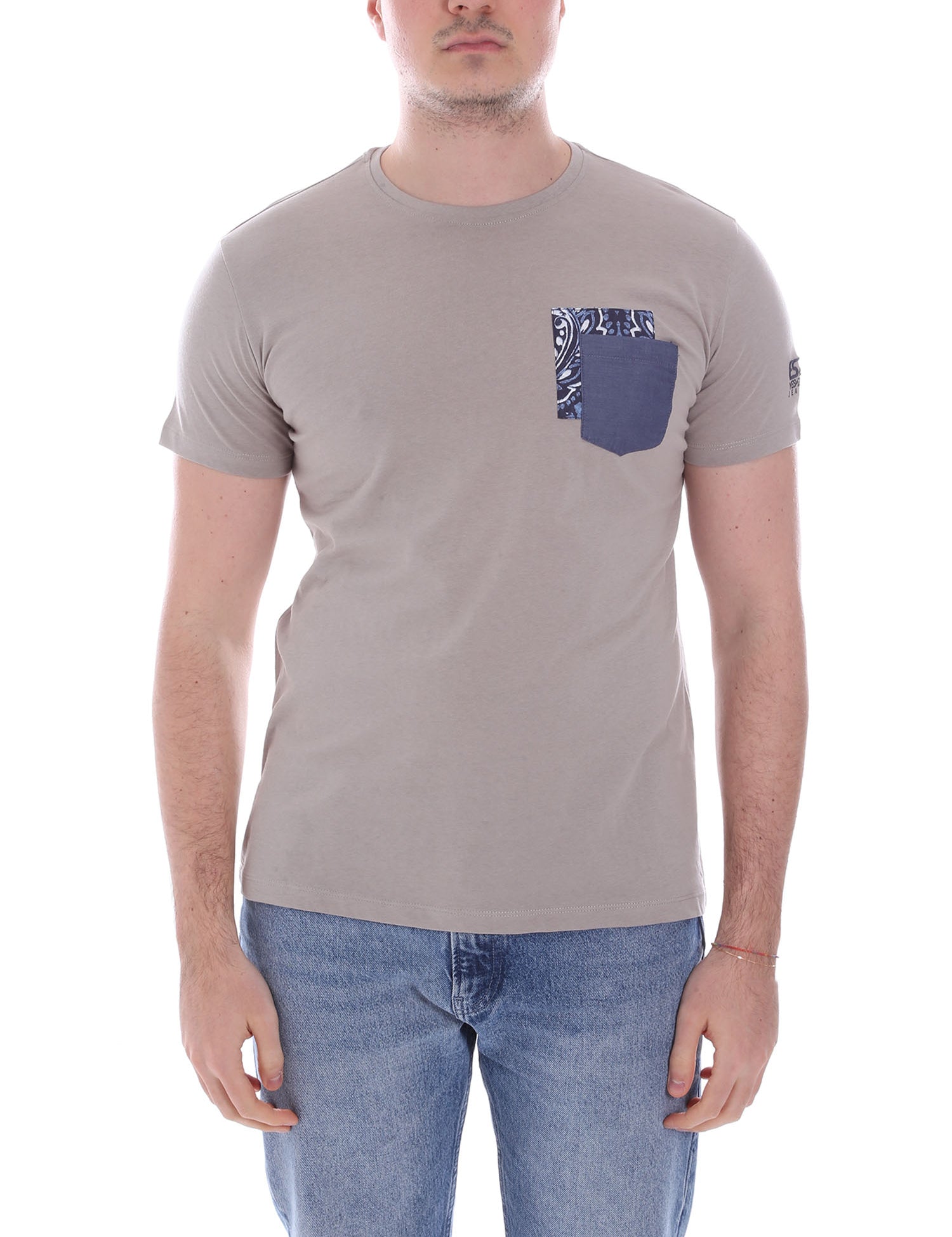 T-shirt Grigio Yes-zee