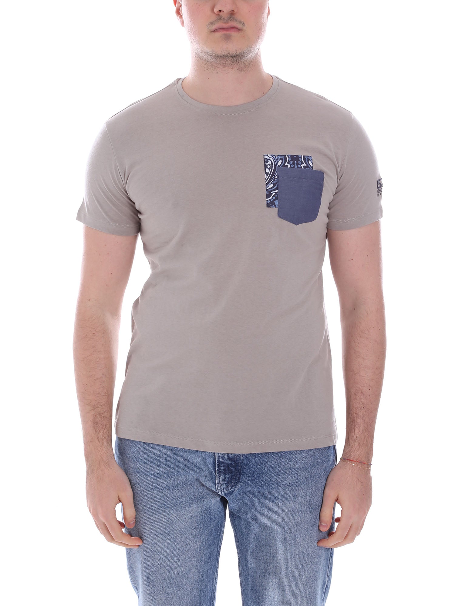 T-shirt Grigio Yes-zee
