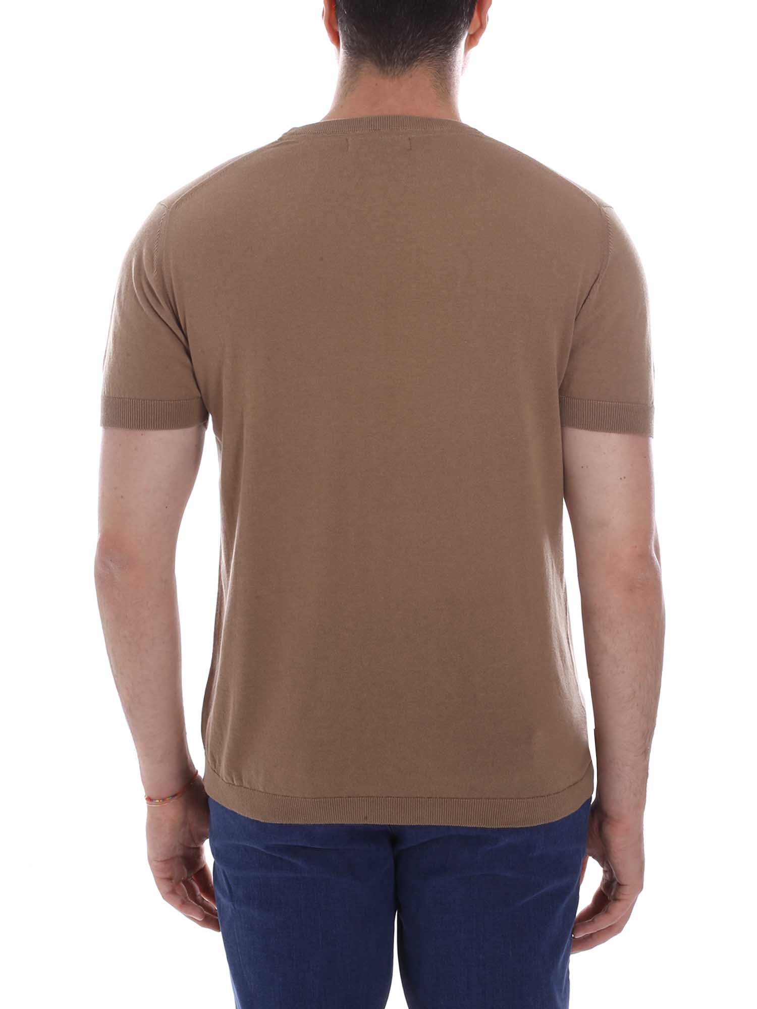 T-shirt Marrone Yes-zee