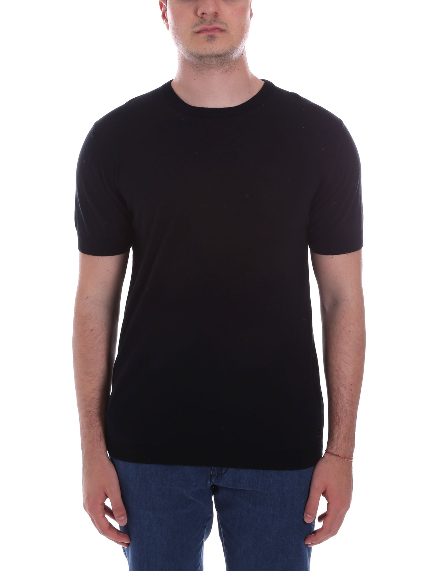 T-shirt Nero Grigio Yes-zee