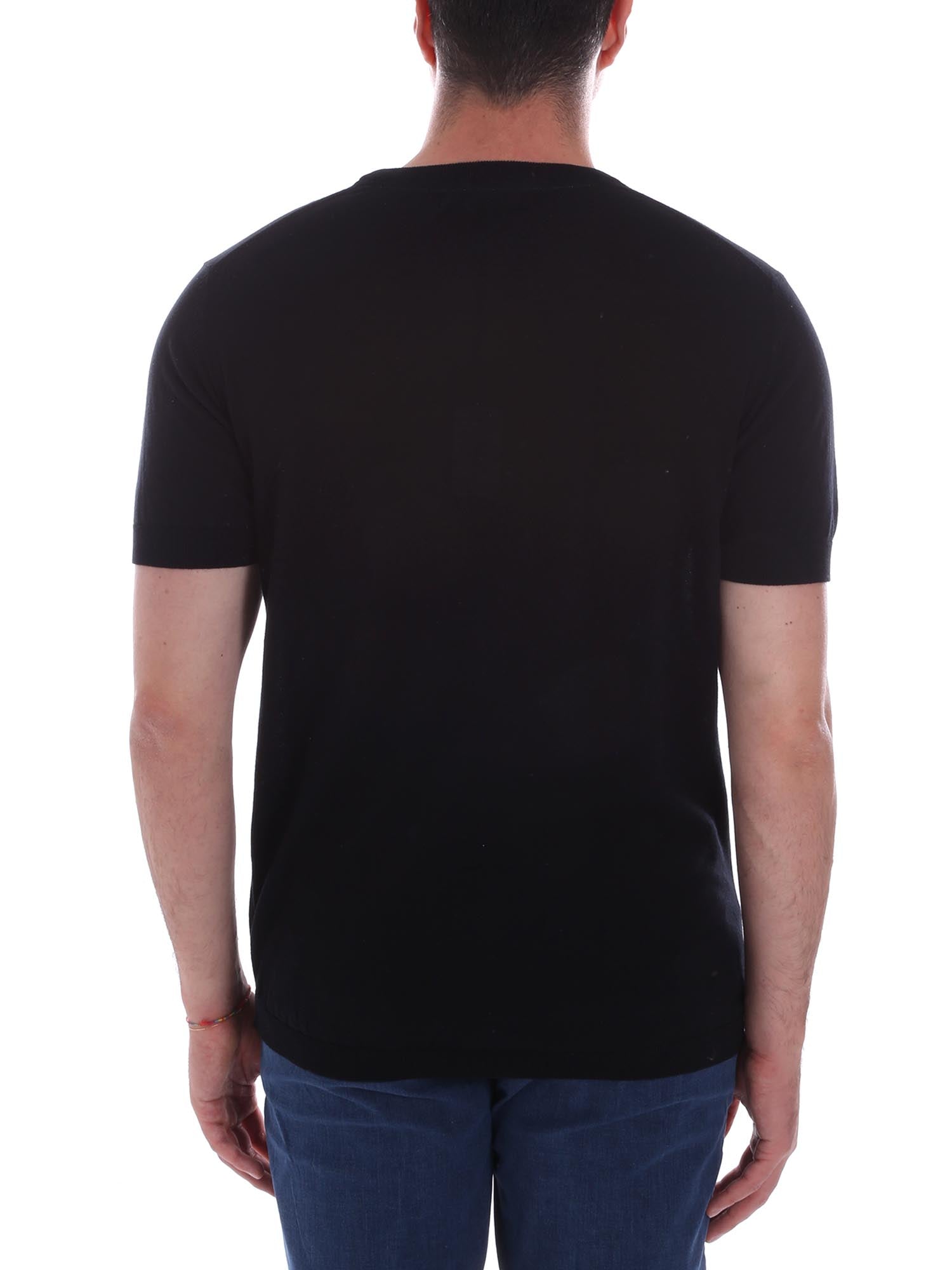 T-shirt Nero Grigio Yes-zee