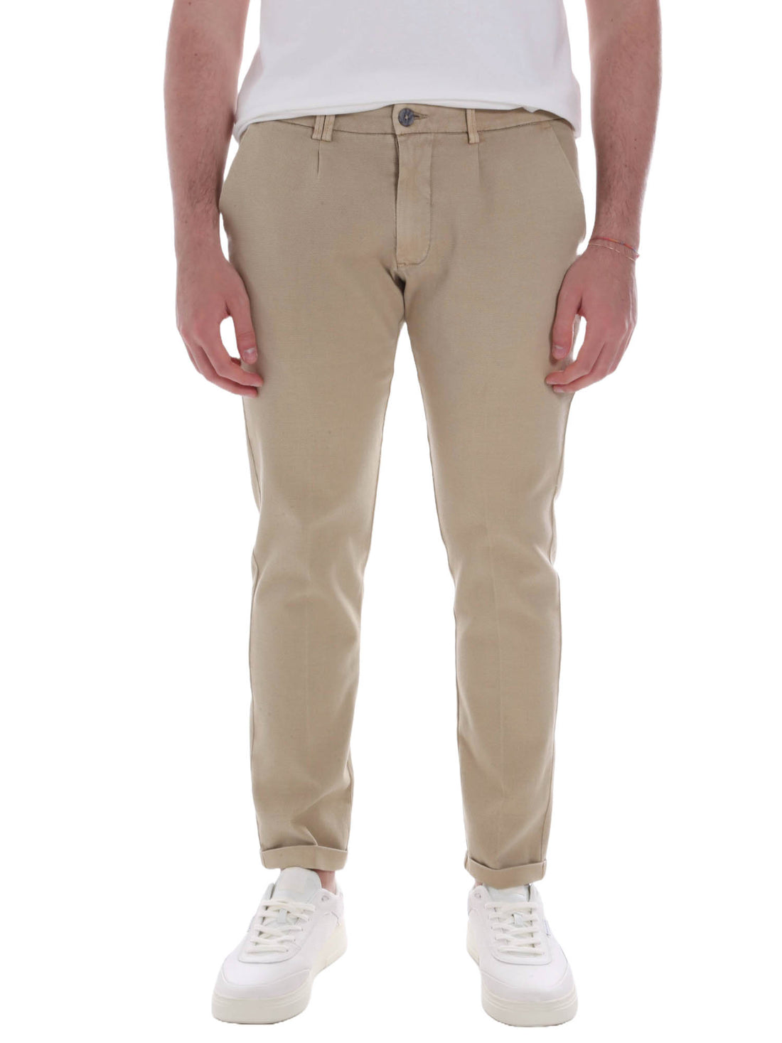 Pantaloni Beige Yes-zee