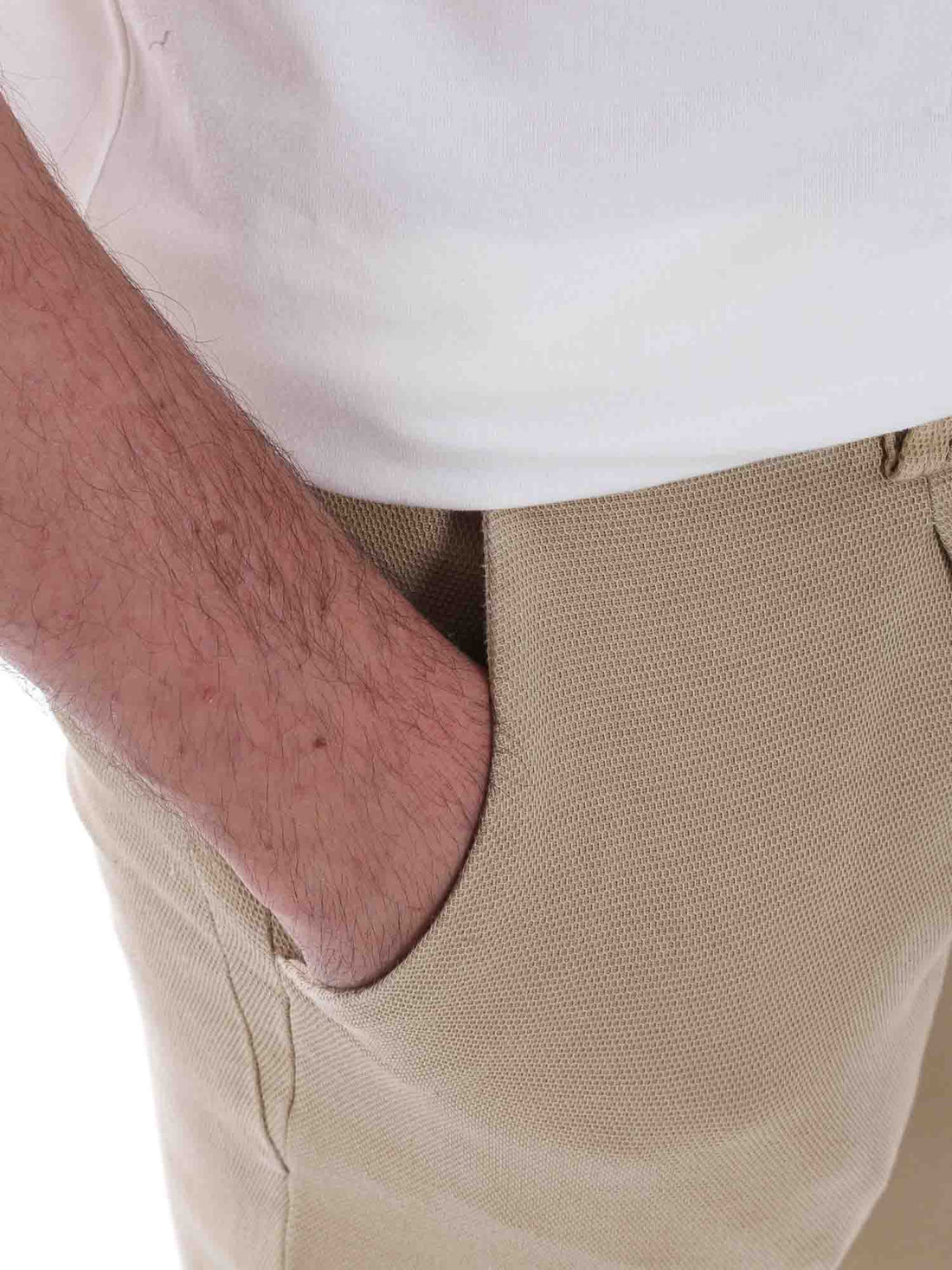 Pantaloni Beige Yes-zee