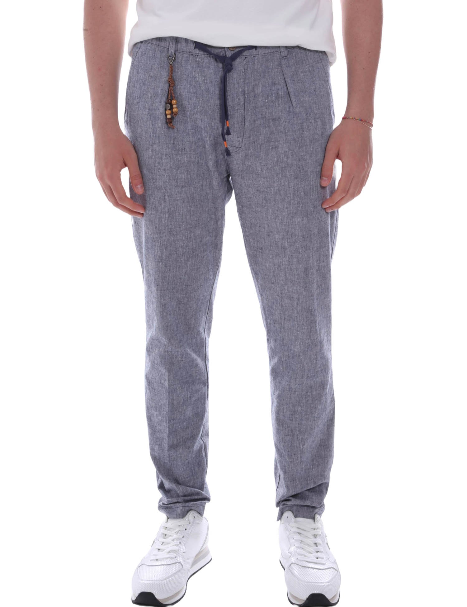 Pantaloni Blu Chiaro Yes-zee